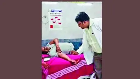 વેન્કટસેન નામના ભાઈને વીજળીનો ઝાટકો લાગ્યો